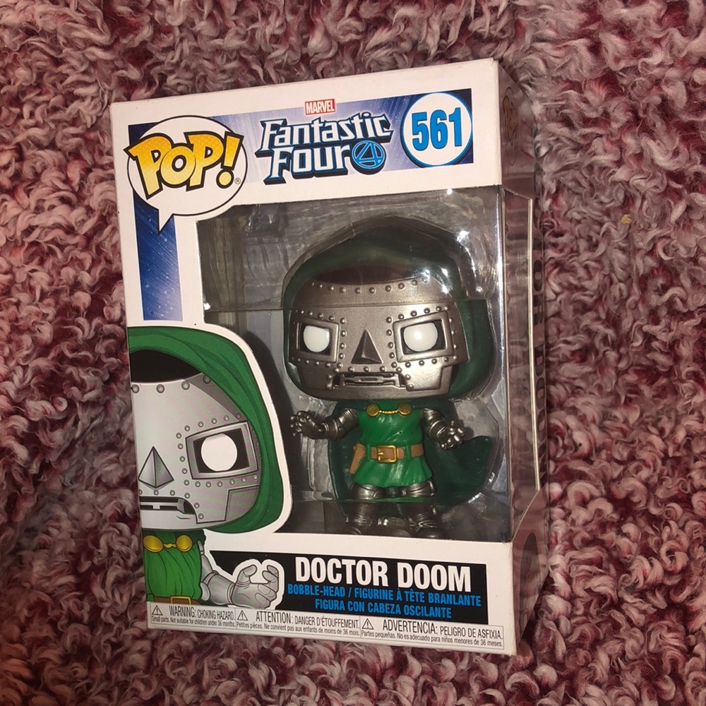 Fantastic 4 doctor doom pop animation figure